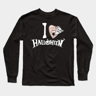 I Heart Halloween Long Sleeve T-Shirt